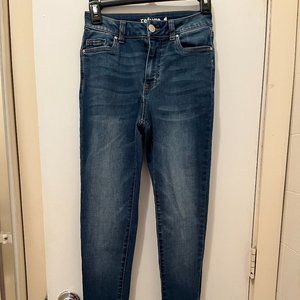 Refuge Jeans: Miami "Your Fashion Escape" Skinny Jeans, Medium Blue, Size: 1